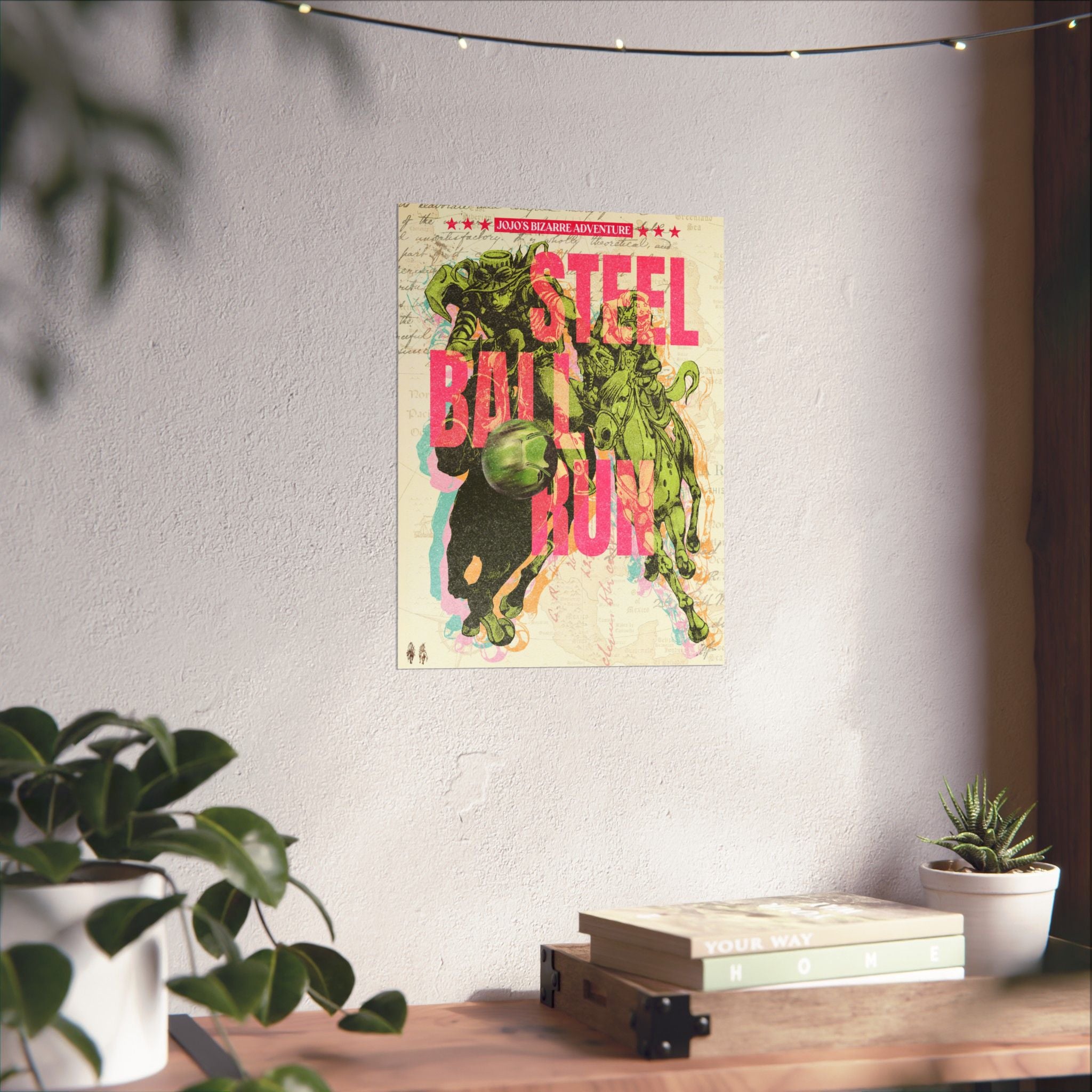 Steel Ball Run Inspired Fan Art Poster