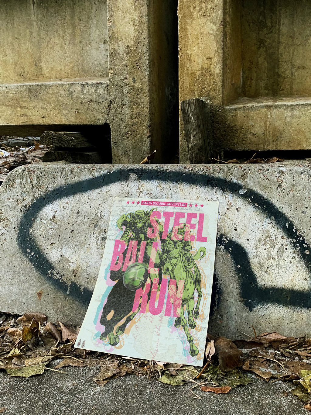 Steel Ball Run Inspired Fan Art Poster